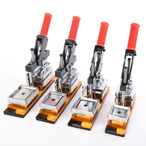 Groothandel Online 3 Inch DIY Handmatige Rechthoekige Vierkante Magnetische Knop Badge <span class=keywords><strong>Maker</strong></span> <span class=keywords><strong>Machine</strong></span> Aangepaste Foto Koelkastmagneet <span class=keywords><strong>Machine</strong></span> Kit - Product Image 2