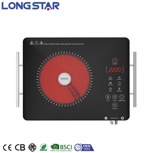 Poêle électrique en céramique, fonction de cuisson intelligente, personnalisée, verre, usage domestique et commercial, w - Product Image 4