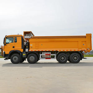 2023-2024 SINOTRUK HOWO TX T5G Euro 5 Diesel 8x4 Ready Stock New <b>12</b>-Wheel (8x4) 50t Dump Truck ACC Cruise Control Left Steering - Product Image 2