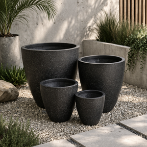 Pots à fleurs en fibre de verre, pots de jardin durables, application de jardinage, pots de jardin de haute qualité, jardinières fabriquées au Vietnam - Product Image 4