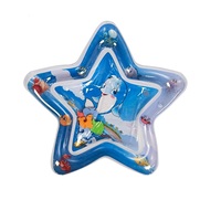 Tapis aquatique gonflable pour bébé rempli d'eau chaude - Jouets sensoriels pour nourrissons et tout-petits pour activités de développement précoce