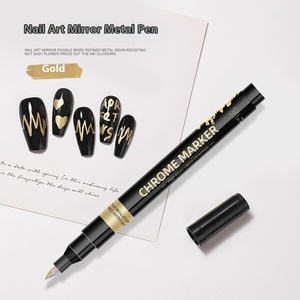 <span class=keywords><strong>Marqueur</strong></span> de peinture chrome <span class=keywords><strong>miroir</strong></span>, <span class=keywords><strong>effet</strong></span> électrolytique permanent, séchage rapide, <span class=keywords><strong>marqueur</strong></span> de retouche pour la réparation de voitures miniatures DIY - Product Image 6