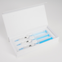 Kit de Recharge Personnalisé de Gel Blanchissant Dentaire Oral au Peroxyde d'Hydrogène Liquide 3ml 35% Blanc Privé