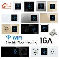 Thermostat intelligent Wi-Fi EU avec commande vocale Alice pour chauffage au sol électrique, vente en gros usine