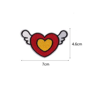 Iron on Embroidered Cupid's Arrow Heart Valentine Patches for Clothes Bag Decoration - Product Image 6