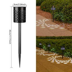 Lampes solaires de jardin, éclairage extérieur pour pelouse, cour, jardin, décoration paysagère, lumière continue de 6 à 12 heures - Product Image 3