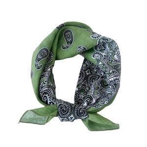 وشاح مربع من البوليستر الكاجو 55*55 وشاح رأس قطن كتان باندانا للنساء كل المواسم وشاح مربع بنمط هندسي - Product Image 5