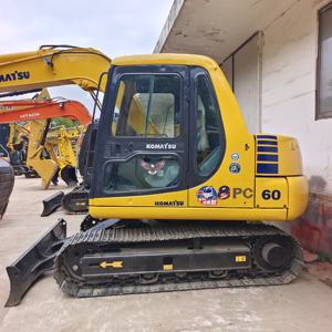รถขุดโคมัตสึ pc60 มือสองคุณภาพสูง สภาพดี พร้อมชิ้นส่วนมอเตอร์เกียร์หลัก - Product Image 1