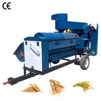 Machine à battre le blé et le millet automatique, machine à battre le riz paddy, Chine
