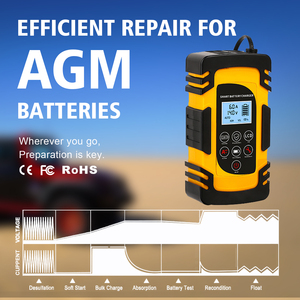 <span class=keywords><strong>Chargeur</strong></span> <span class=keywords><strong>de</strong></span> <span class=keywords><strong>batterie</strong></span> automobile portable 12V/24V 4A 6A 8A <span class=keywords><strong>Chargeur</strong></span> <span class=keywords><strong>de</strong></span> <span class=keywords><strong>batterie</strong></span> <span class=keywords><strong>intelligent</strong></span> pour <span class=keywords><strong>batterie</strong></span> AGM GEL au plomb-acide - Product Image 2