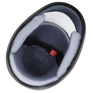 Casco de Motocicleta Integral con Visera Oscura, Cubrecuello Cálido Desmontable, Casco de Motocicleta Multicolor para Scooter - Product Image 3