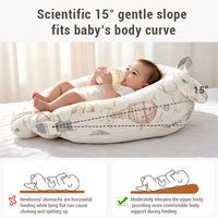 Coussin d'allaitement bébé motif montgolfière dessin animé, vente en gros, pour l'allaitement à la maison et en voyage