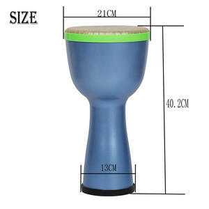 Atacado bateria africana de 8 polegadas para adultos e crianças, bateria indiana iniciante e instrumentos de percussão - Product Image 5