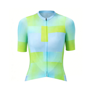 Maillot de cyclisme professionnel pour événements sportifs en plein air, course sur route, avec impression artistique personnalisée, respirant et anti-humidité, coupe course estivale - Product Image 1