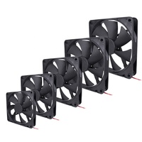 Ventilateur de refroidissement industriel 140x140x25mm 12V 24V Haute vitesse 3000RPM/3500RPM PWM 4 broches Ventilateur FH14025