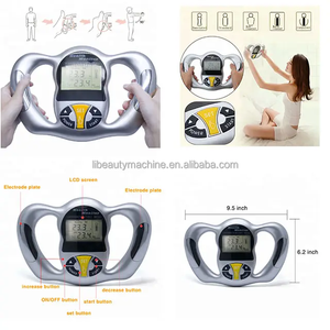 El LCD ekran dijital vücut yağ analizi metre test cihazı sağlık - Product Image 5
