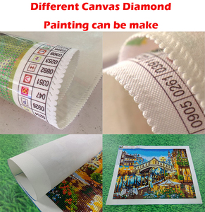 Kit de pintura de diamantes de plástico con marco, diseño de paisaje religioso de María, con taladro completo, para decoración de pared del hogar - Product Image 4