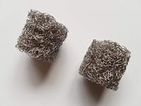 Bouilloire de contour en acier inoxydable, 304 mailles réutilisable, 2x4cm, élimine le tartre et le détartreur