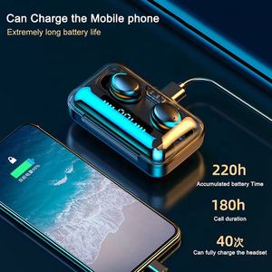 Écouteurs sans fil F9 TWS avec batterie externe et écran LCD, prix d'usine <span class=keywords><strong>2021</strong></span> - Product Image 6