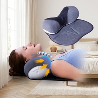 Appareil de traction cervicale Alphay avec levage ergonomique du cou et chauffage infrarouge lointain pour équipement de massage thérapeutique du cou