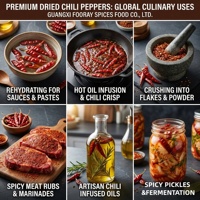 Chiles Rojos Secos Enteros Auténticos, Bolsa de 150g, Especia Esencial para la Cocina de Sichuan, Base Picante para Hot Pot, Elaboración de Aceite de Chile, Se Acepta ODM
