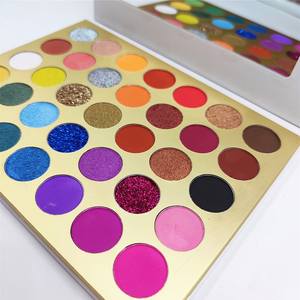 Paleta de sombra de ojos, etiqueta privada OEM, 35 colores, 88w, gran oferta - Product Image 2