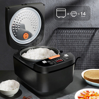 5L Smart Cooking Rice Coker Food Cook Électrique Multi Cooker Céramique Glaçure Pot Intérieur Multicooker Cuiseur À Riz