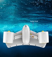 Scooter sous-marin à double moteur, 2 vitesses, 30-60 minutes d'autonomie, plongée intelligente, scooter de plongée, profondeur de plongée 50 m, pour adultes