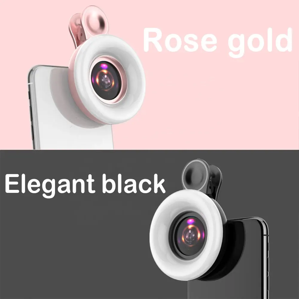 Manufacturers directly provide mobile phone lens macro fill light lamp photography artifact plant jewelry eyelashes shooting HD