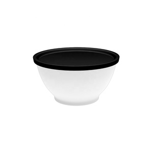 ORNAMIN Curvy Karla - Bol alimentaire réutilisable en plastique de 800 ml, récipient pour repas à emporter | Vaisselle compatible micro-ondes et lave-vaisselle pour la cuisine - Product Image 1
