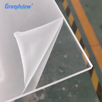 Plaque acrylique coulée transparente Grandview PMMA MMA Glass 4x8 2mm-30mm, plaque acrylique extrudée transparente 1mm 3mm 5mm 8mm