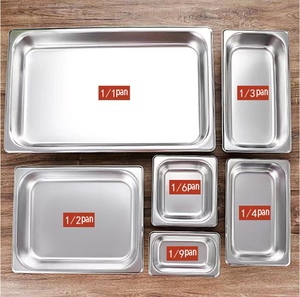 Produit pour restaurant Gn manufacturplato Inox Gastronomie Kche Buffet comida Chafing bandeja - Product Image 3