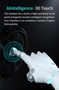 Venta caliente M10 T <span class=keywords><strong>W</strong></span> S Auriculares con pantalla LED de control táctil Estéreo Bajo BT 5,3 Auriculares internos inalámbricos Chipset de JL - Product Image 2
