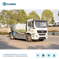 Camion-citerne à eau Shacman Dechuang 4x2 2026, diesel 200 ch, réservoir de 12 000 L avec pompe et canon à eau pour l'arrosage municipal