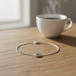 Pulsera de Acero Inoxidable de 1 cm con Letra C, Joyería Clásica Unisex para Regalo - Product Image 3