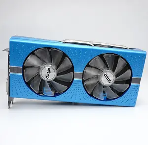 批发VGA GPU视频卡最便宜的二手图形卡二手gpu 4G 8g蓝宝石RX590GME真正的8G AMD Radeon RX590游戏