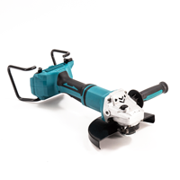 Meuleuse d'angle industrielle sans fil 40V (20V*2) à batterie, moteur sans balais robuste, 7'' 9'' 180mm 230mm