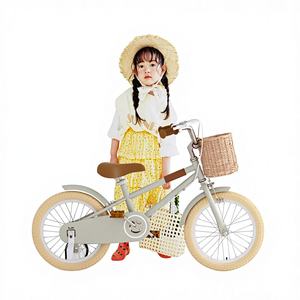 <span class=keywords><strong>Bicicleta</strong></span> Infantil para Niña, Estilo Retro, Modelo Big Princess Jenny 2301, con Suspensión en la Horquilla, Ruedas de Entrenamiento, Frenos de Disco Dobles <span class=keywords><strong>y</strong></span> Canasta - Product Image 1