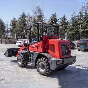 Daya Peta 0.8T Pemuat Roda Mini dengan Sekop Ujung Depan Sekop Pemuat 4wd Traktor Radlader Kendaraan Semua Medan <span class=keywords><strong>CE</strong></span> - Product Image 4