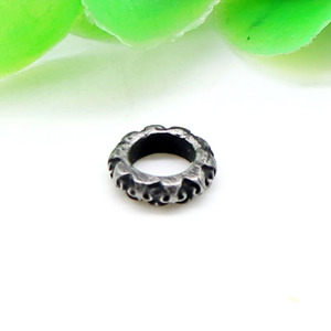 yunnique Stainless Steel Round Spacer <b>Bead</b> 12mm For <b>Bracelet</b> <b>Making</b> Casting Process DIY Jewelry Findings - Product Image 2