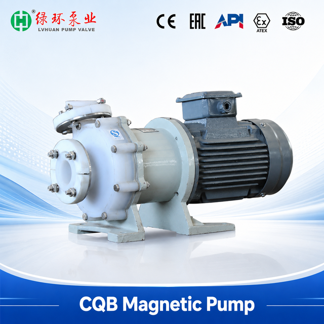 High-Pressure Horizontal Magnetic Drive Pump for Chemical Liquids No Leakage Fluorine-Lined for Hydrochloric Acid