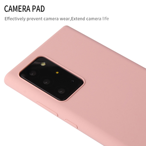 Superventas para Note 20 Ultra Mobile Case Liquid Silicone + PC + Microfiber a prueba <span class=keywords><strong>de</strong></span> golpes Anti-Fingerprint Protección completa - Product Image 6