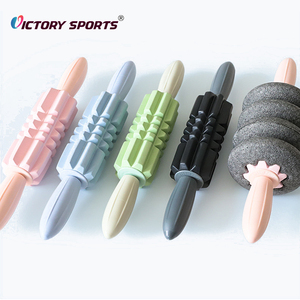 <span class=keywords><strong>2</strong></span> en 1 Portable Trigger Point Body Muscle Roller Masaje Stick para cuello espalda pie - Product Image 6