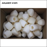 Cache-vent en mousse pour microphones, 50 pièces, sans logo, vierge