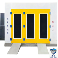 Cabine de peinture automobile diesel spécialisée pour machines agricoles, porte extra-large pour la peinture de tracteurs et de moissonneuses-batteuses