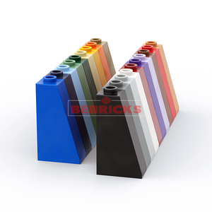 Bloques de Construcción BEBRICKS Serie <span class=keywords><strong>4460</strong></span>, Pieza Inclinada 75 2x1x3, Bloque Hueco Abierto, Juguete de Construcción para Niños, Sets de Bloques MOC - Product Image 4