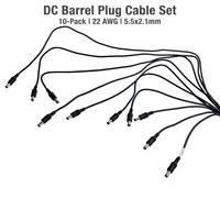 Conector CC de Cobre Personalizado con Aislamiento de PVC, 1 Hembra y 4, 6, 8, 10 Machos, Cable Divisor de Alimentación en Y para Computadora y Automóvil