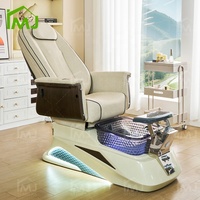 Fauteuil de pédicure électrique avec pompe de drainage pour salon, idéal pour manucure et spa des pieds