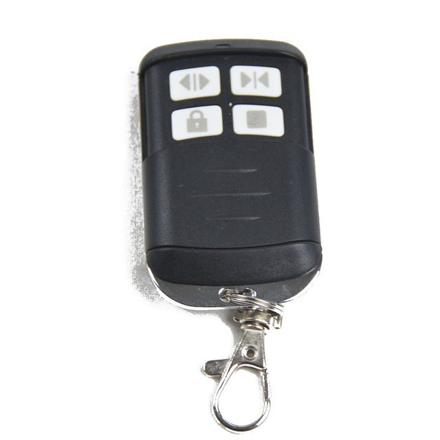 Learning Code Plastic Wireless Remotes 433.92MHz Waterproof for Sliding Gates