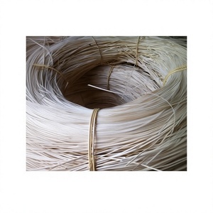 Softened Rattan Ribbon Cane Peel Durable Natural <b>Bleached</b> Custom Size Rattan Split Skin Rattan Peels Garden Furniture Material - Product Image 1